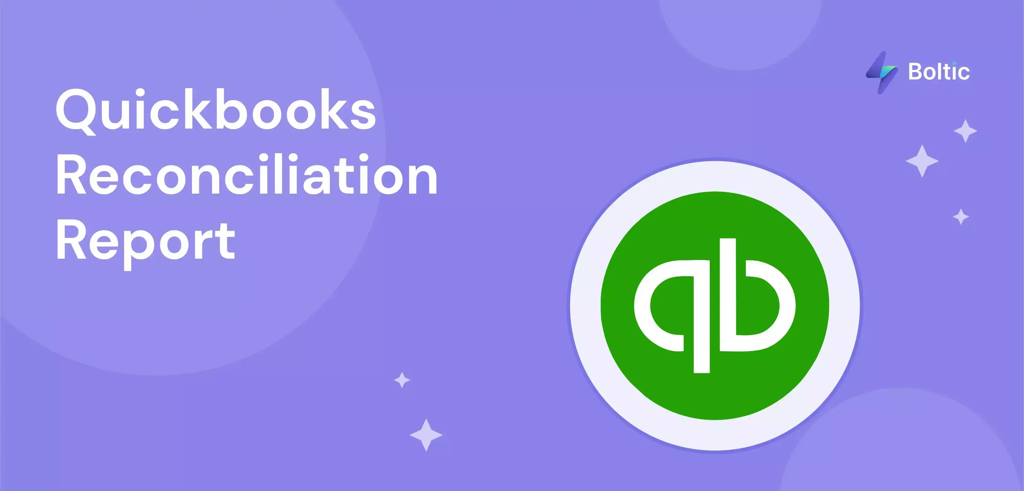 What is Quickbooks Reconciliation Report An Exte